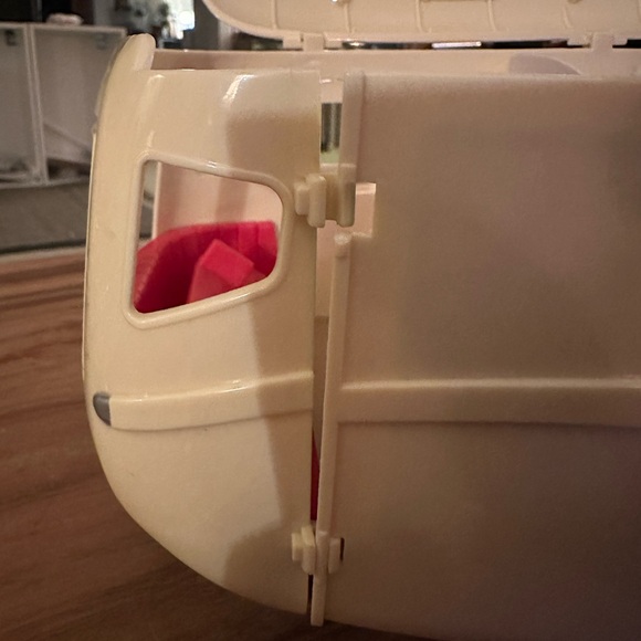 Calico critters retro camper van 1 broken hinge door stays intact super cute - Picture 3 of 13